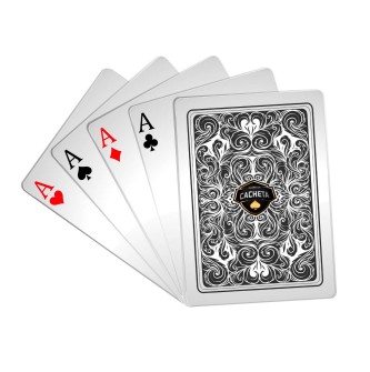 Baralho Completo Clube da Cacheta 55 Cartas